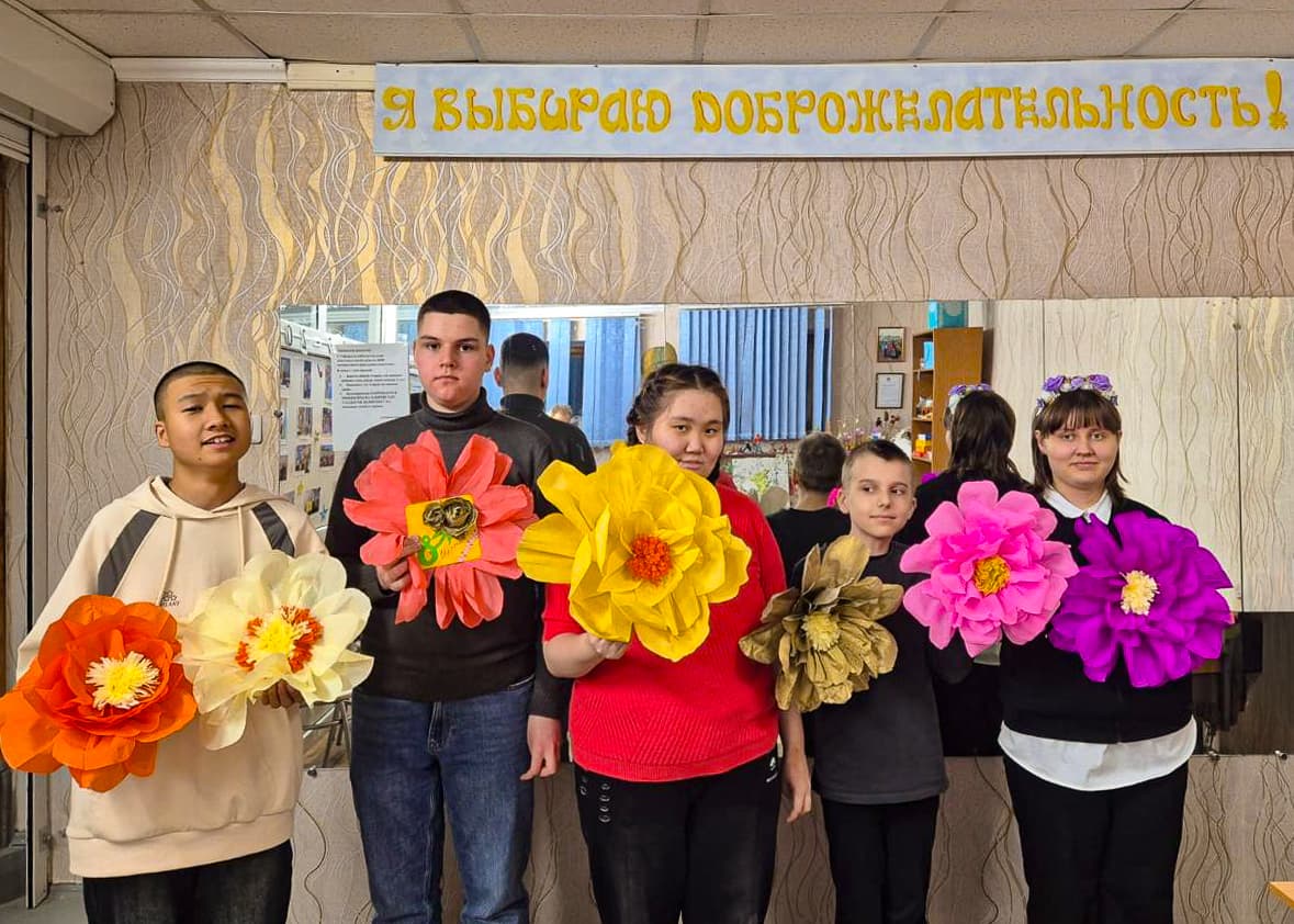 На занятии арт-терапии