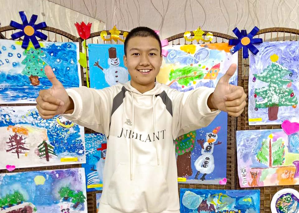 На занятии арт-терапии