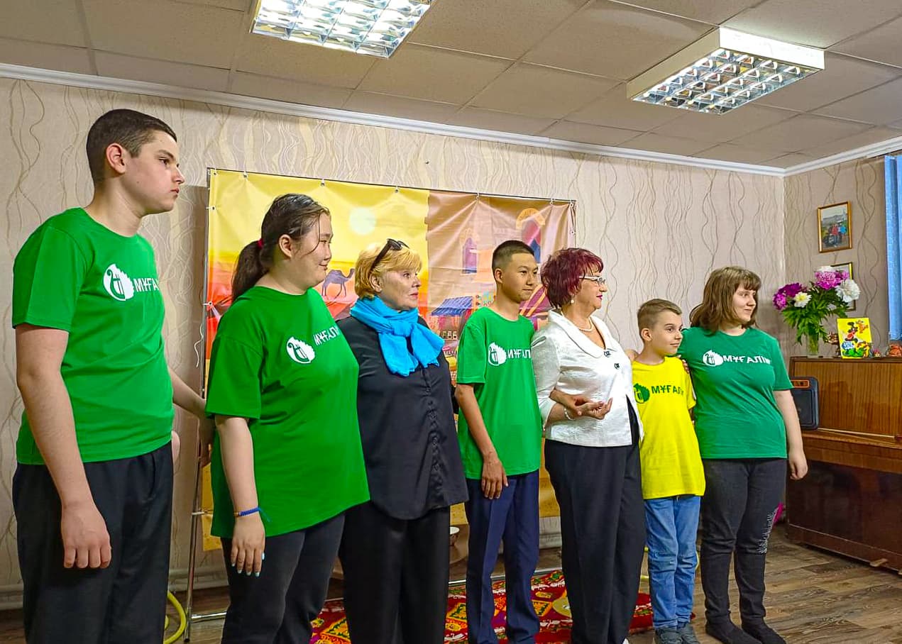 На занятии арт-терапии